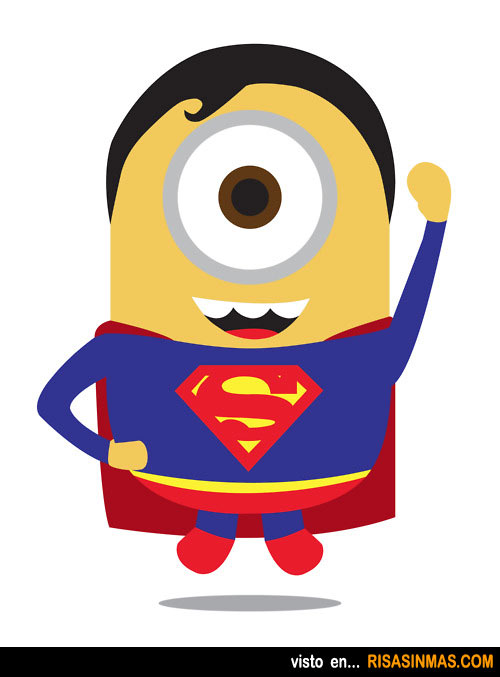 Minions como superhéroes: Superman