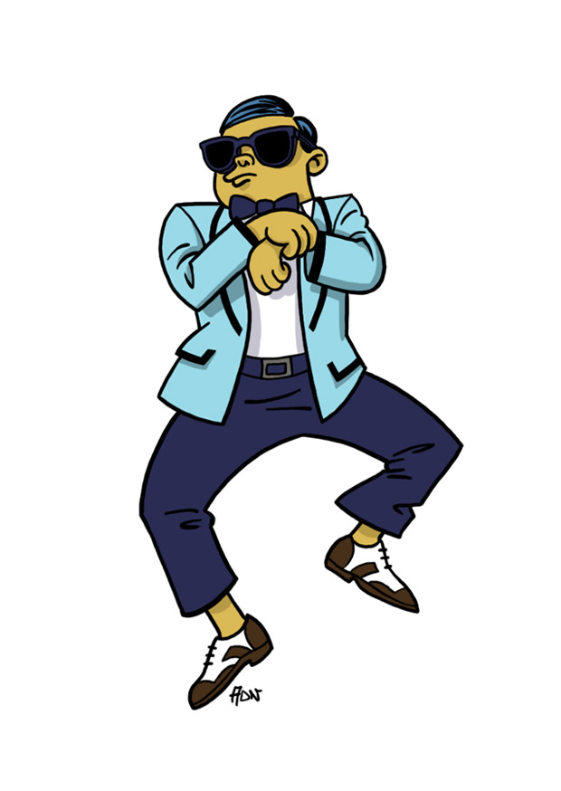 PSY (Gangnam Style) simpsonizado