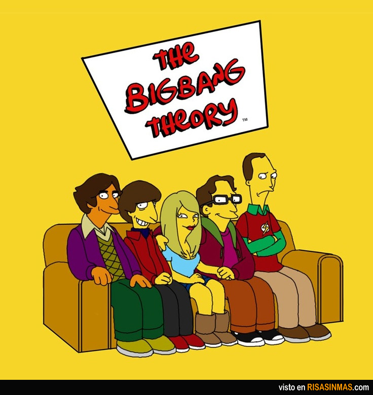 The Big Bang Theory simpsonizados