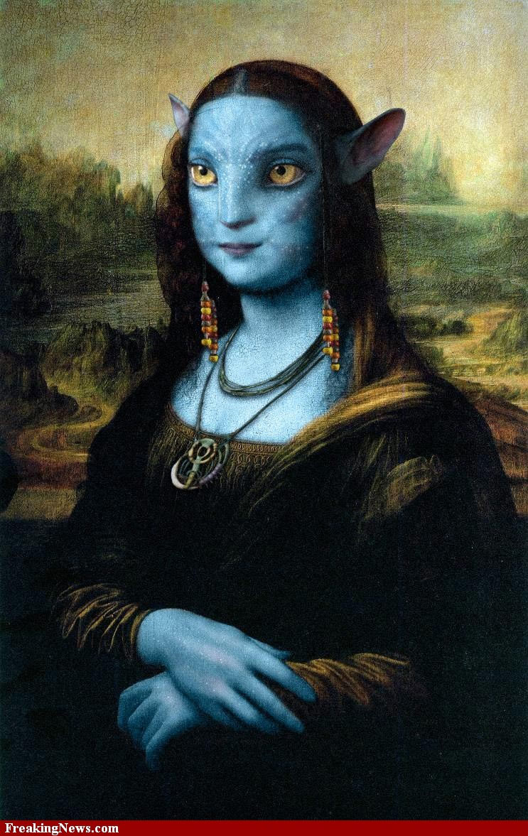 Versiones divertidas de La Mona Lisa: Avatar