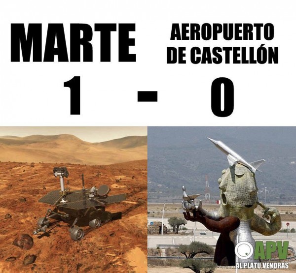 Marte 1 - Aeropuerto de Castellón 0