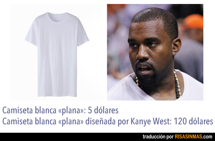 El chollo de las camisetas de Kanye West