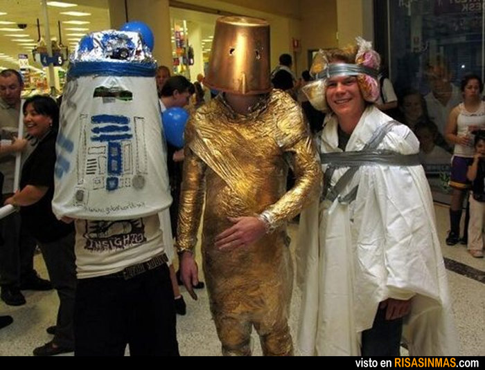 Probablemente los peores disfraces de Star Wars