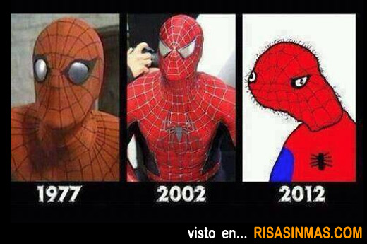 Evolución de Spiderman