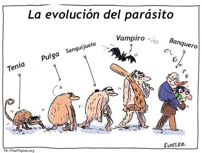 La evolución del parásito