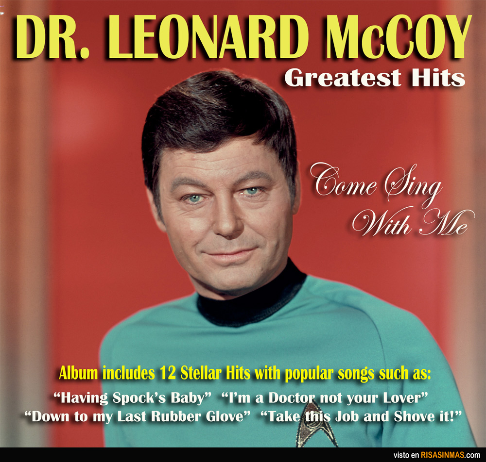 Las mejores portadas de discos: Leonard McCoy
