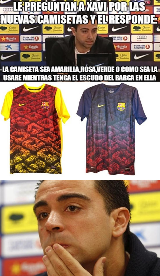 Las nuevas camisetas del Barça