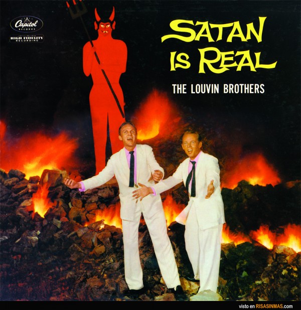 Las mejores portadas de discos: Satan is Real