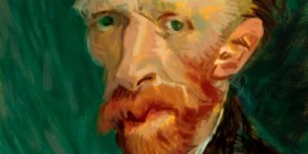 Caricatura de Vincent Van Gogh