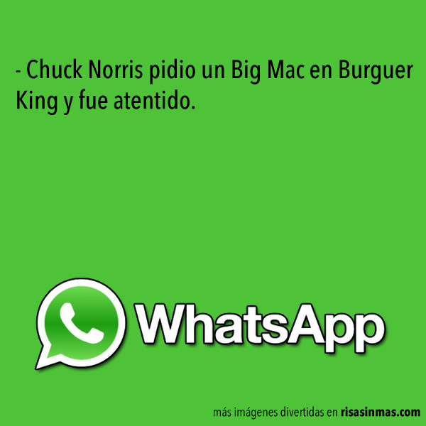 Chistes de WhatsApp: Chuck Norris