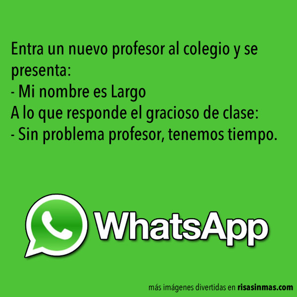 Chistes de WhatsApp: Profesores