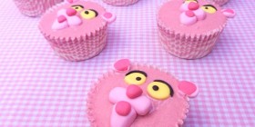 Cupcakes originales: La Pantera Rosa