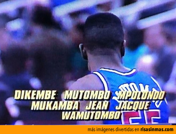 Dikembe Mutombo Mpolondo Mukamba Jean-Jacques Wamutombo