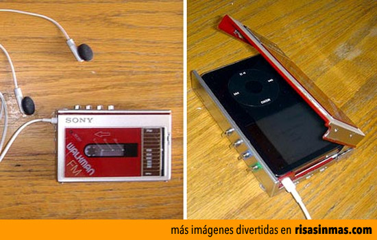 Funda retro Walkman iPod