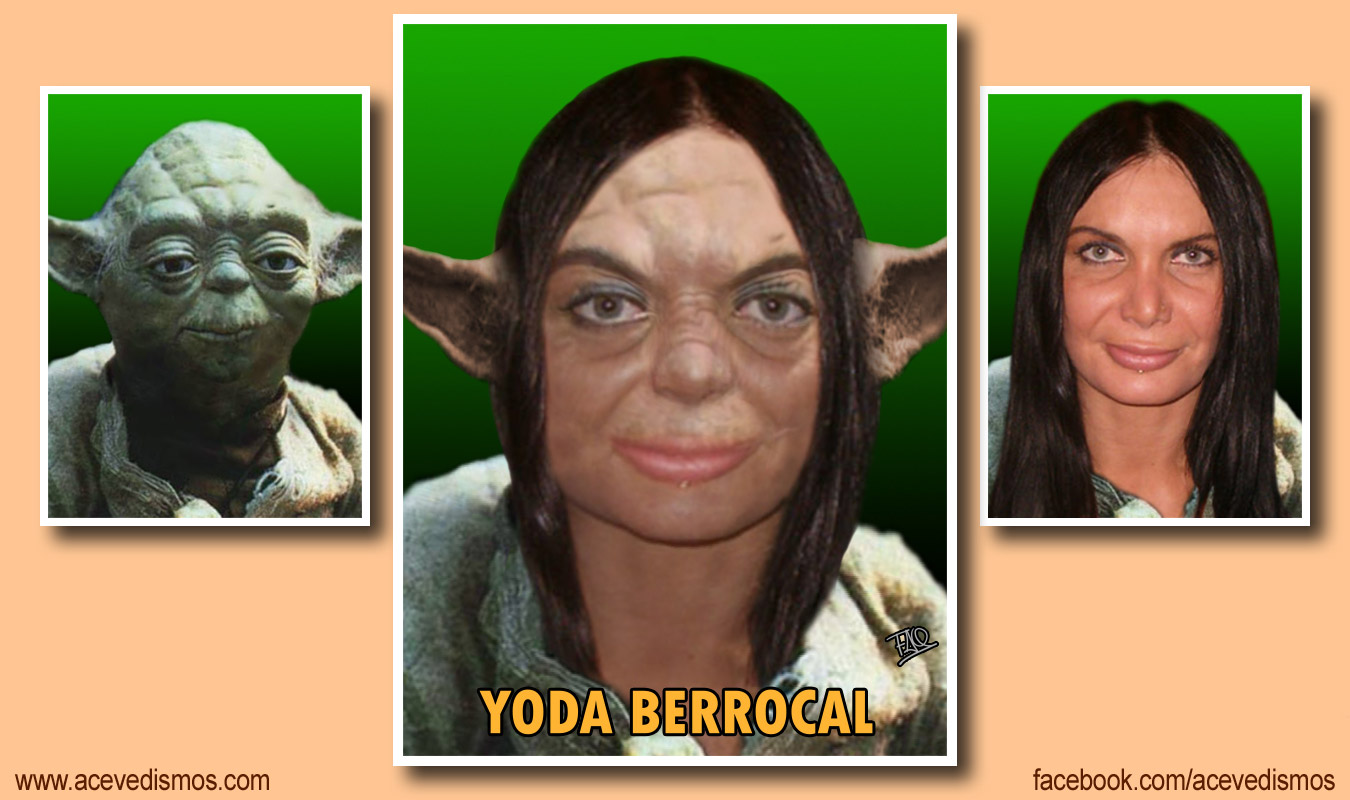 Hibridos humanos: Yoda + Yola Berrocal