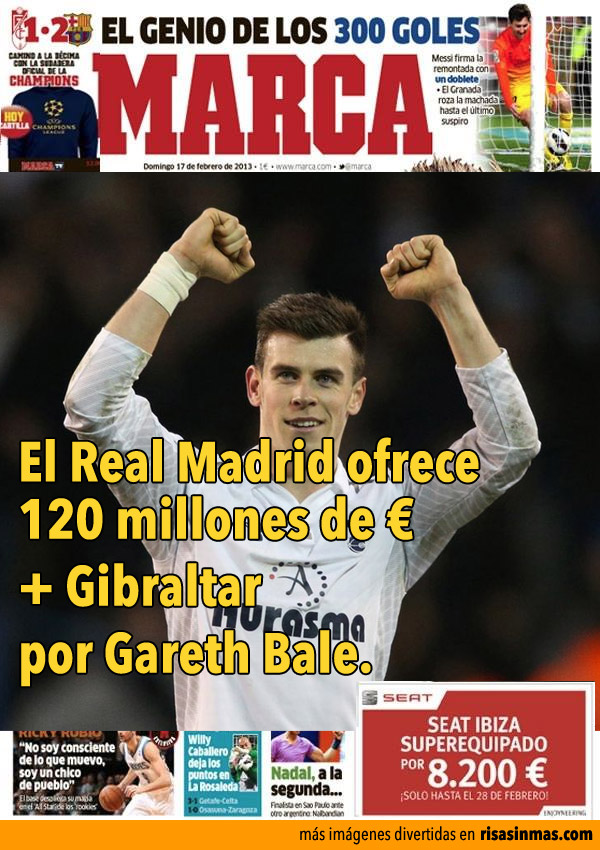 Oferta del Real Madrid a Gareth Bale