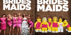 Pósters de cine hechos con LEGO: La boda de mi mejor amiga