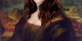Versiones divertidas de La Mona Lisa: Kristen Stewart