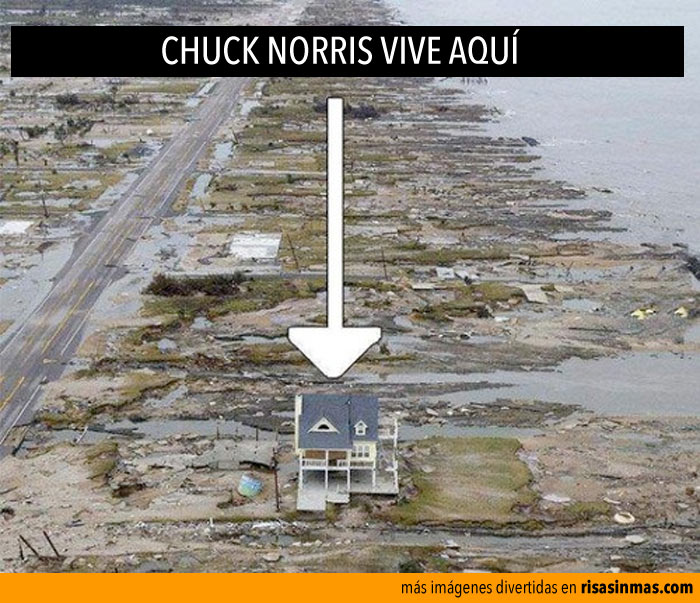 Chuck Norris vive aquí