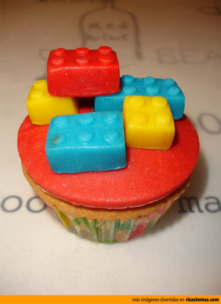 Cupcakes originales: LEGO