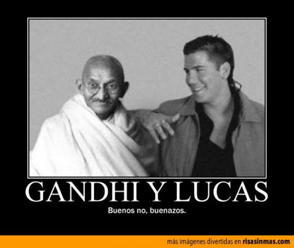 Gandhi y Lucas