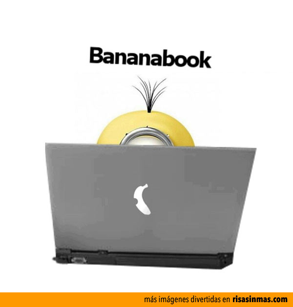 Bananabook el portátil de los Minions