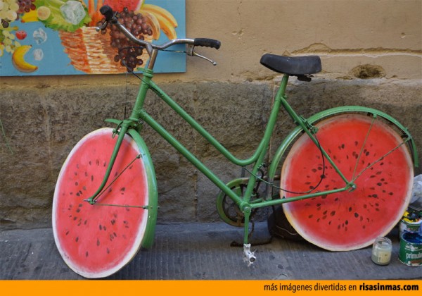 Bicicleta sandía