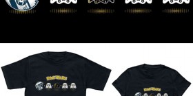 Camisetas originales: Pac Wars