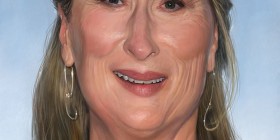 Caricatura de Meryl Streep