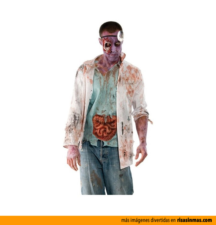 Disfraz de Walking Dead: Doctor zombie