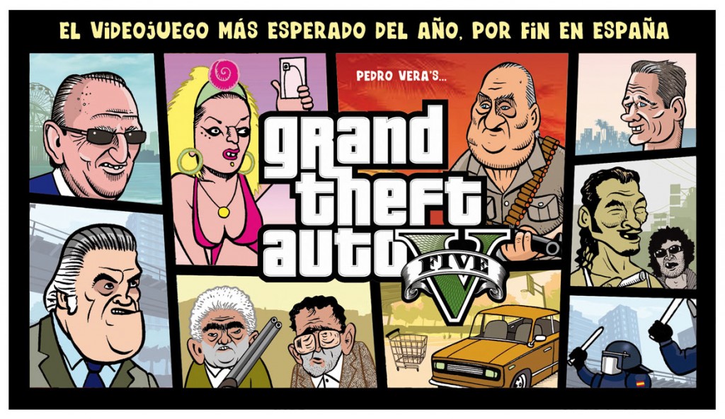 GTA V el videojuego más esperado en España