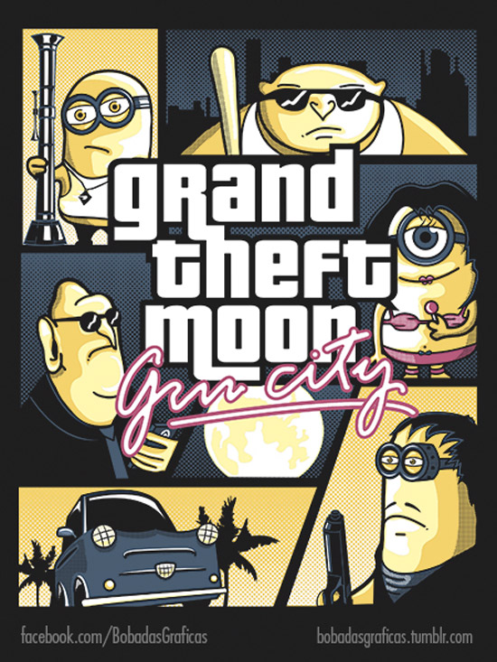 Grand Theft Moon Gru City