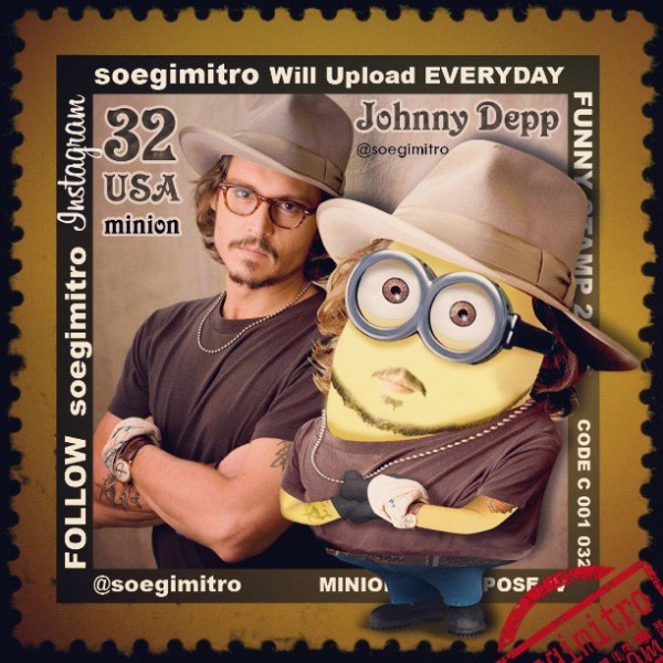 Johnny Depp Minion