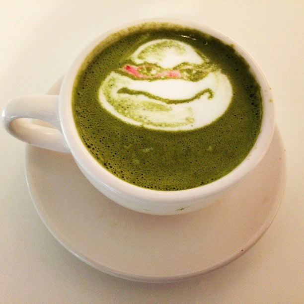 Latte Art: Tortuga Ninja
