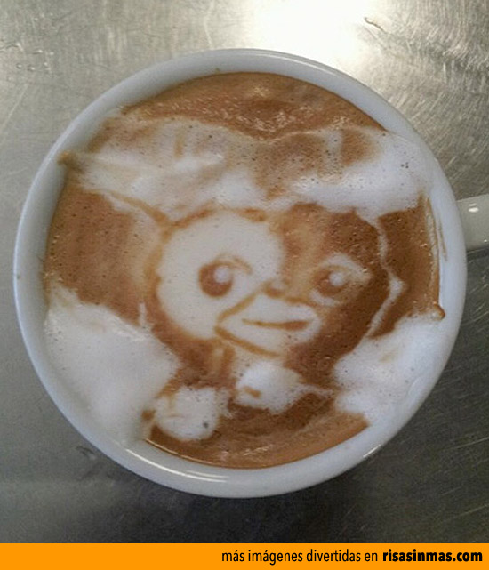 Latte art: Gizmo