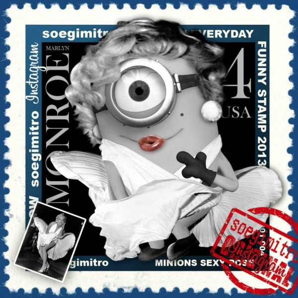 Marilyn Monroe como Minion