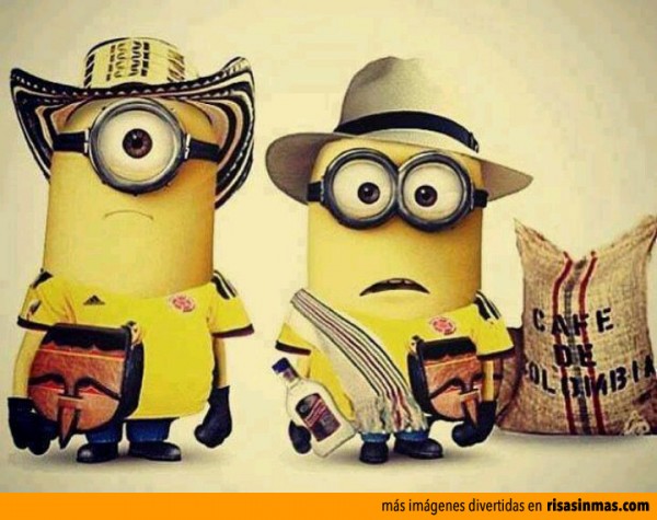 Minions cafeteros