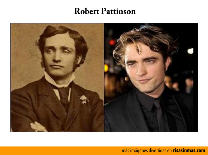 Parecidos razonables: Robert Pattinson