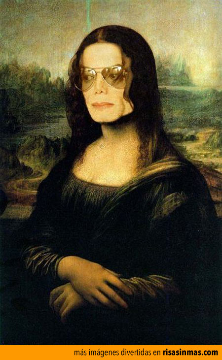 Versiones divertidas de La Mona Lisa: Michael Jackson