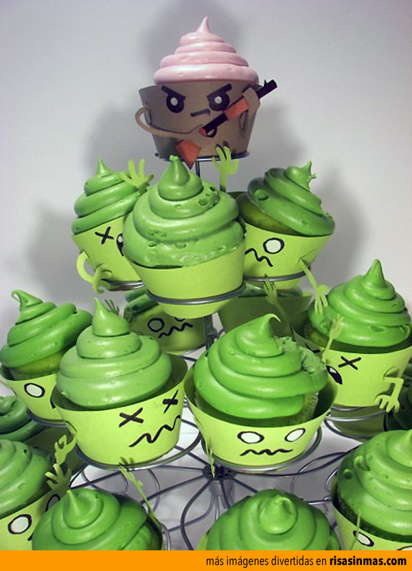 Cupcakes zombies