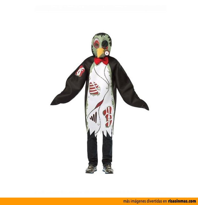 Disfraces originales: Pingüino zombie