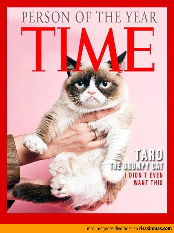 ¡Grumpy cat es portada de TIME!