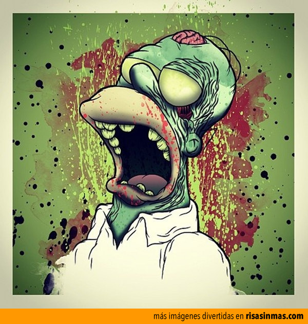Homer zombie