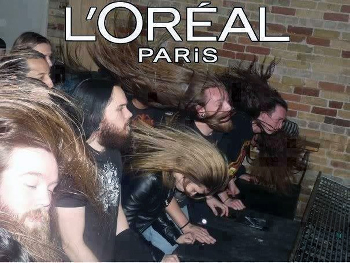 L'Oréal París patrocina el Heavy metal