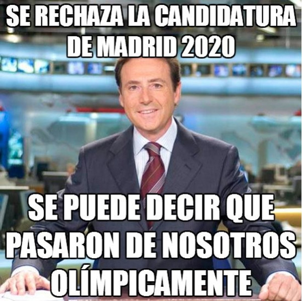Se rechaza la candidatura de Madrid 2020