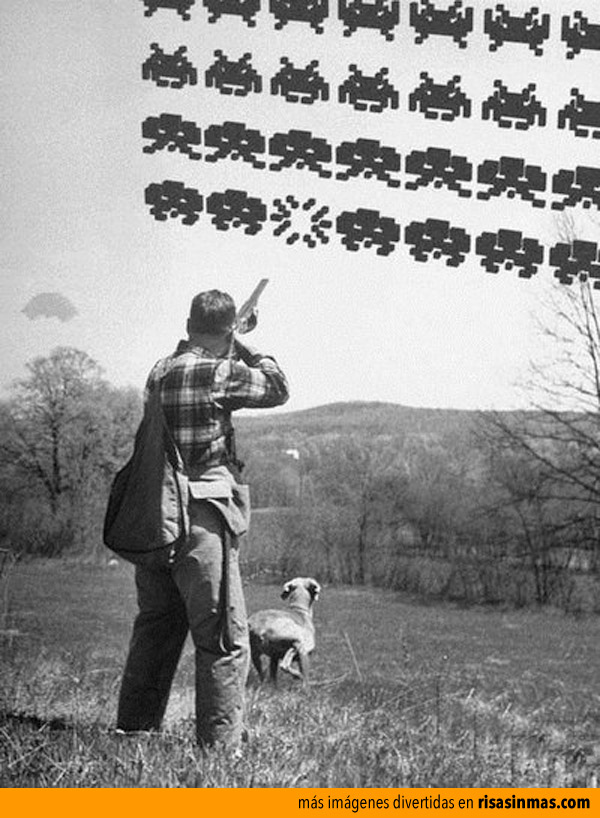 Space Invaders rural