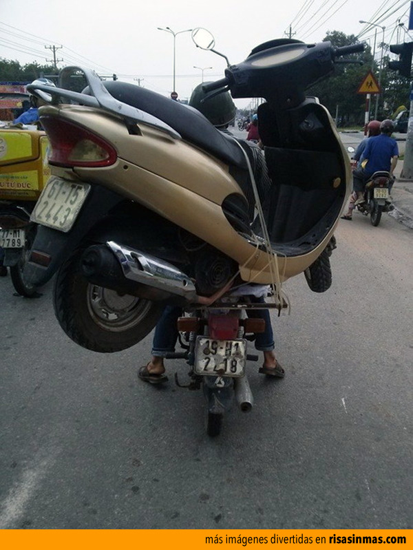 Transporte urgente de motos