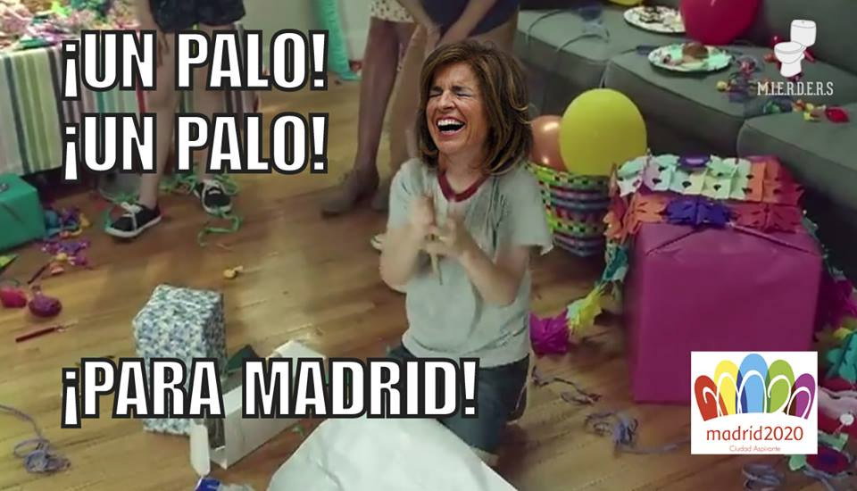 Un palo, un palo... para Madrid