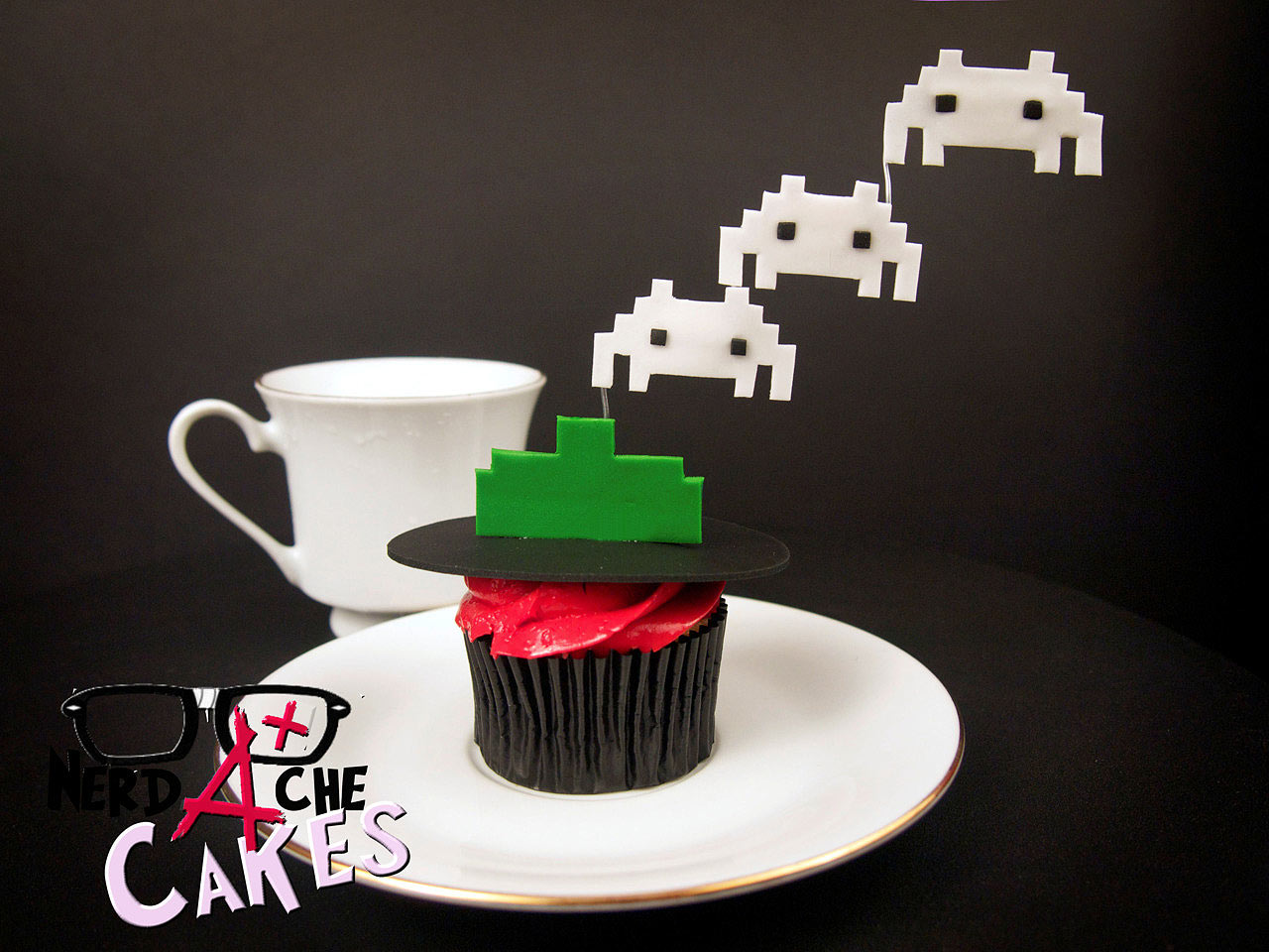 Cupcake Space Invaders