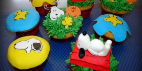 Cupcakes originales: Snoopy